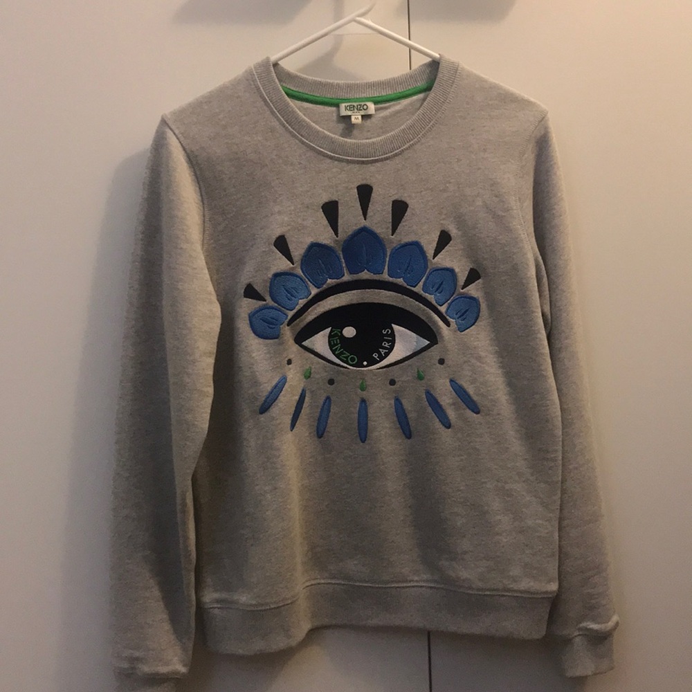 Kenzo eye crew neck sweatshirt